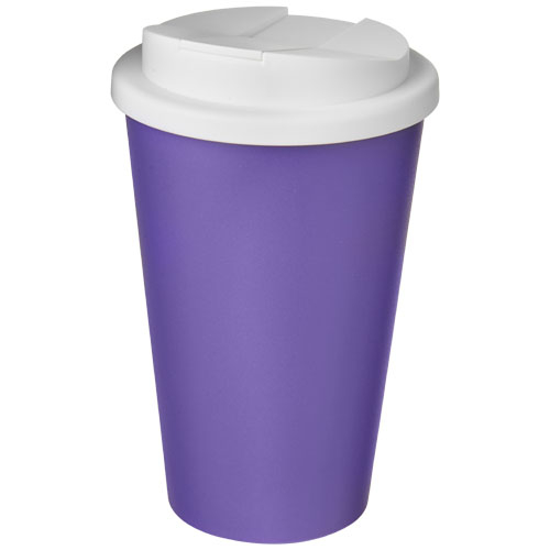 Gobelet isolant promotionnel 350ml Americano® Violet et Blanc